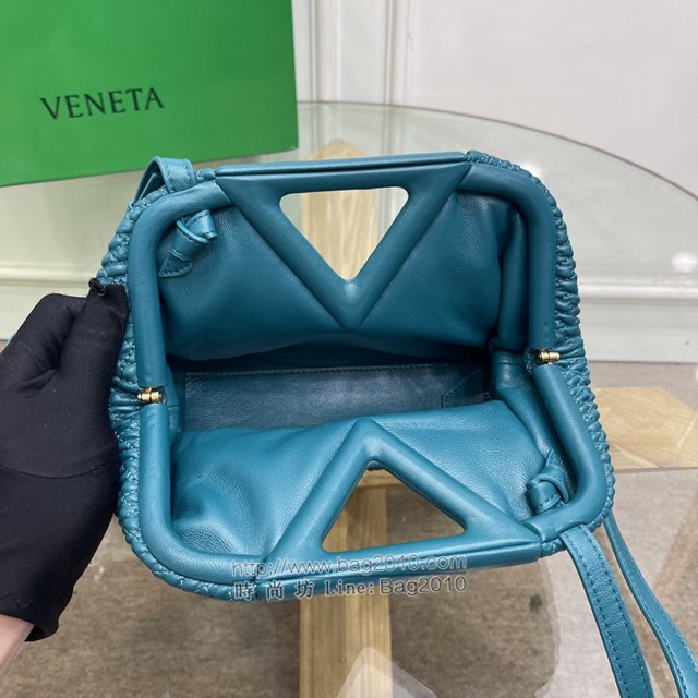 Bottega veneta高端女包 8546B BV寶緹嘉2021包包最新triangle倒三角手提單肩斜挎包三角包  gxz1249